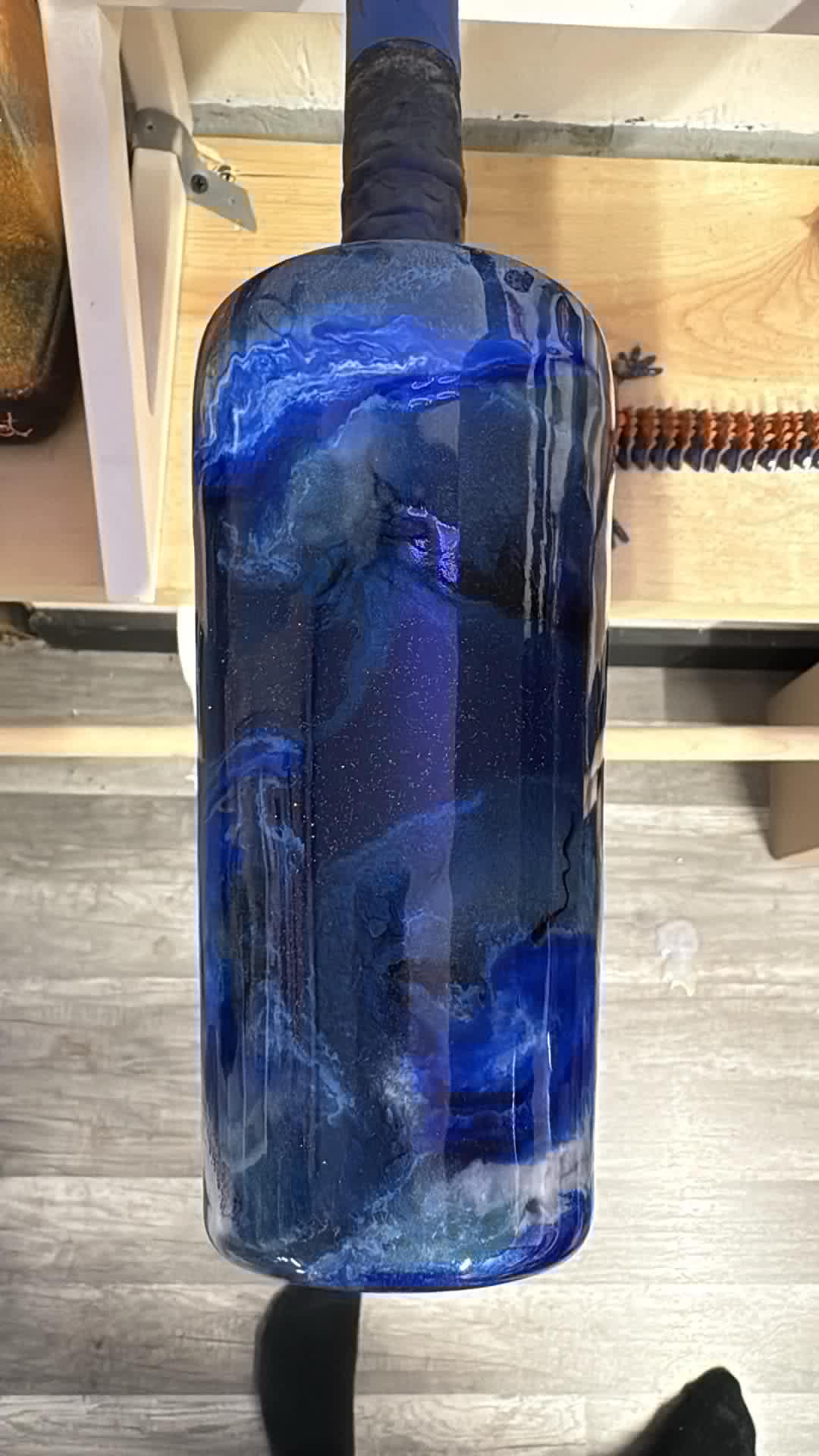 1199 ~ 16oz slim tapered ~ blue ~ NATALIE A
