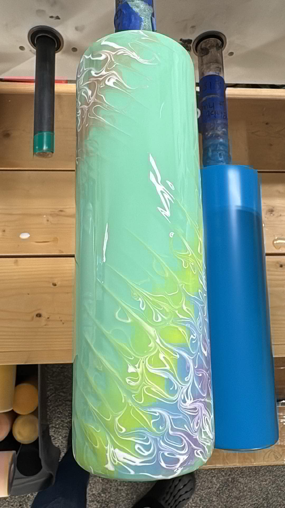 1312 ~ 30oz Skinny ~ ogre green ~ bougie ~ MANDY P