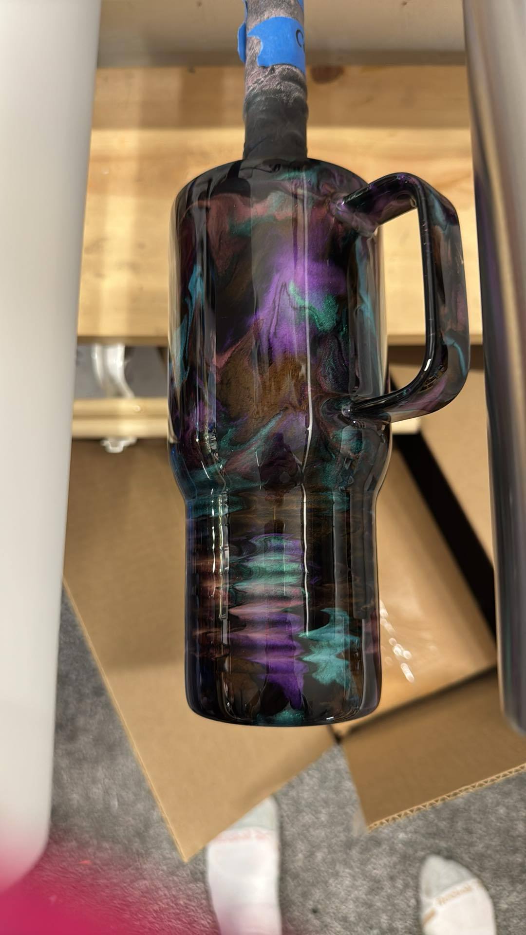 1589 ~ 20oz Polar Camel Travel Mug ~ Carrie M