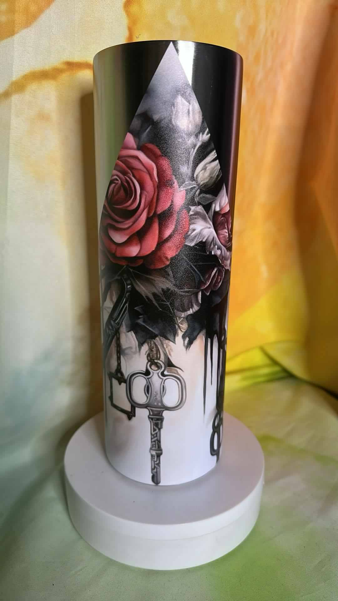 1681 ~ 30oz Skinny ~ ROSE KEY V ~ Tim T