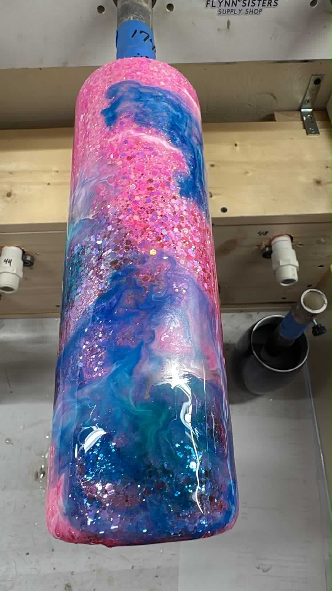 1745 ~ 30oz Skinny ~ pinky promise/halsey ombre ginny t