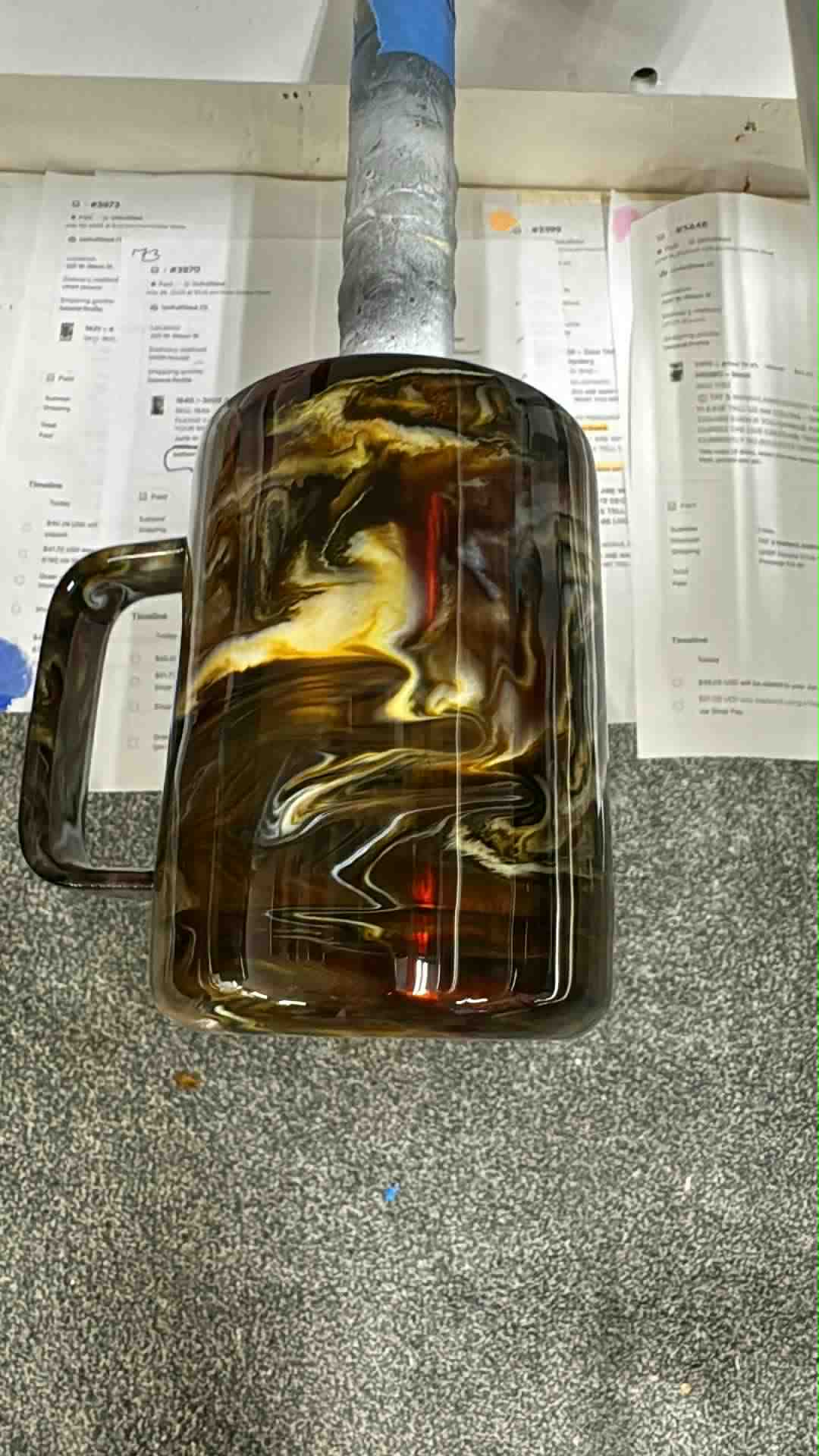 1890 ~ 15oz POLAR CAMEL MUG ~ KEITH C