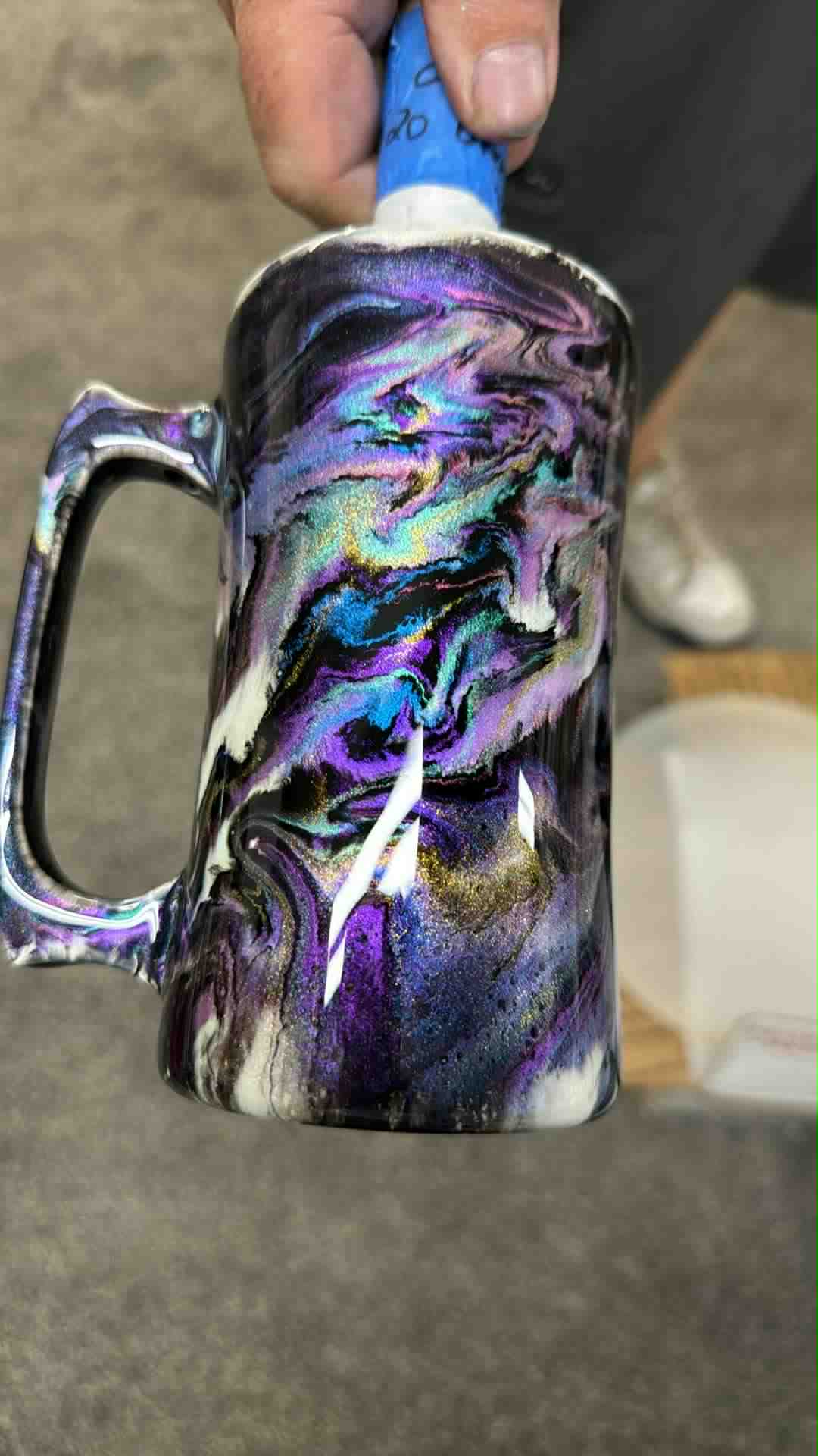 2016 ~ 20oz beer mug WHITE