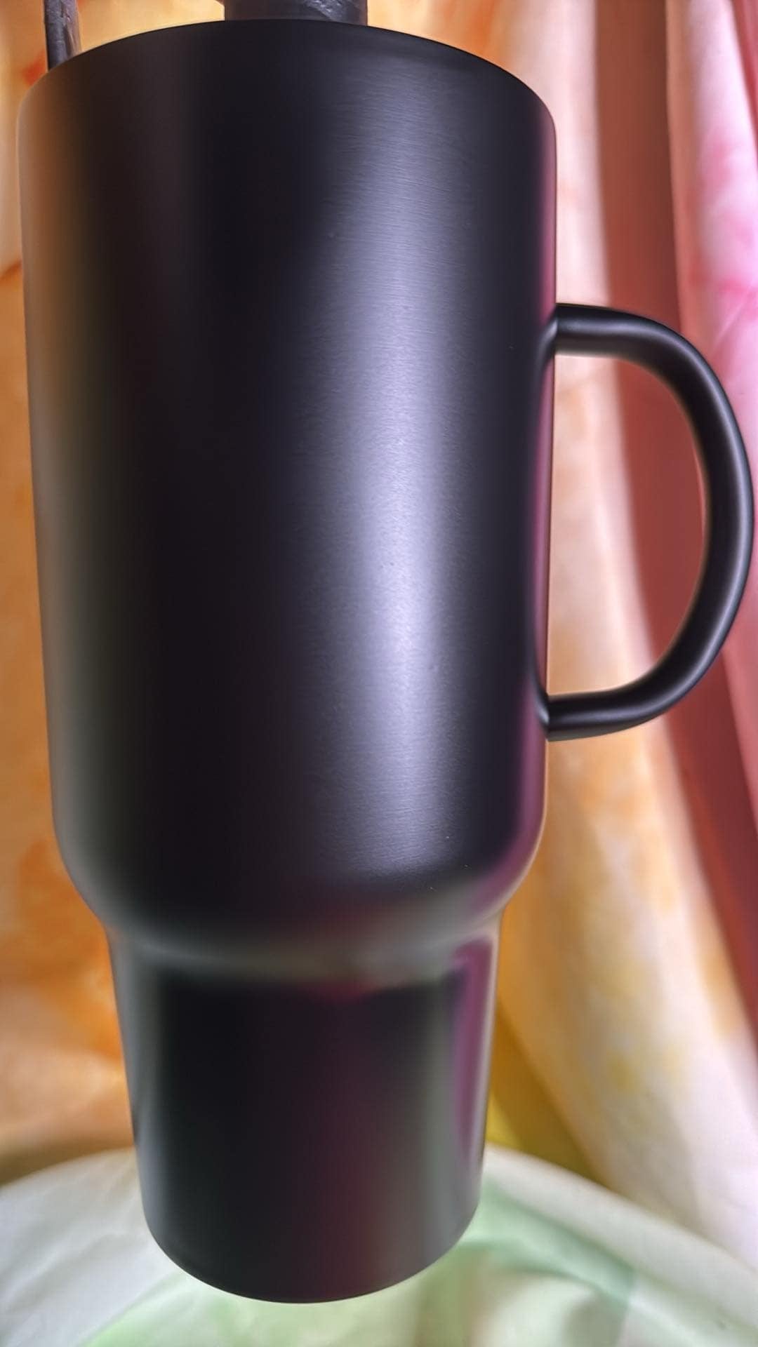 2740 ~ 32oz travel mug TIPSY ~ BLACK