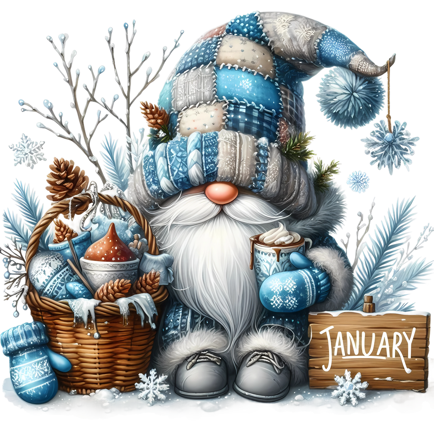 12 MONTH GNOME SET