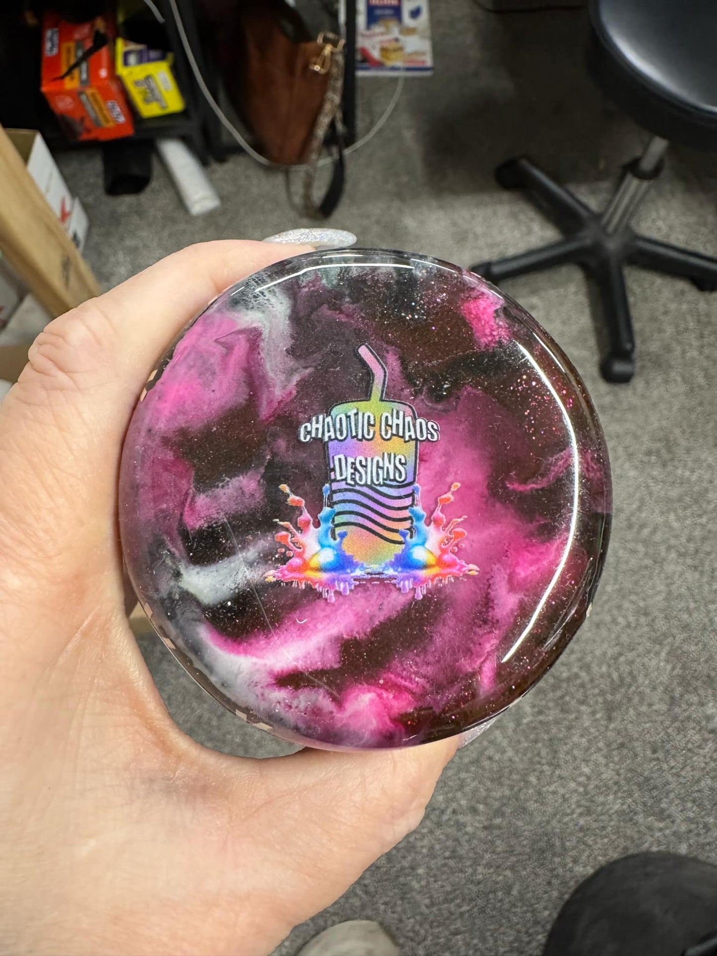 TUMBLER BOTTOM CUSTOM LOGOS (25 minimum)