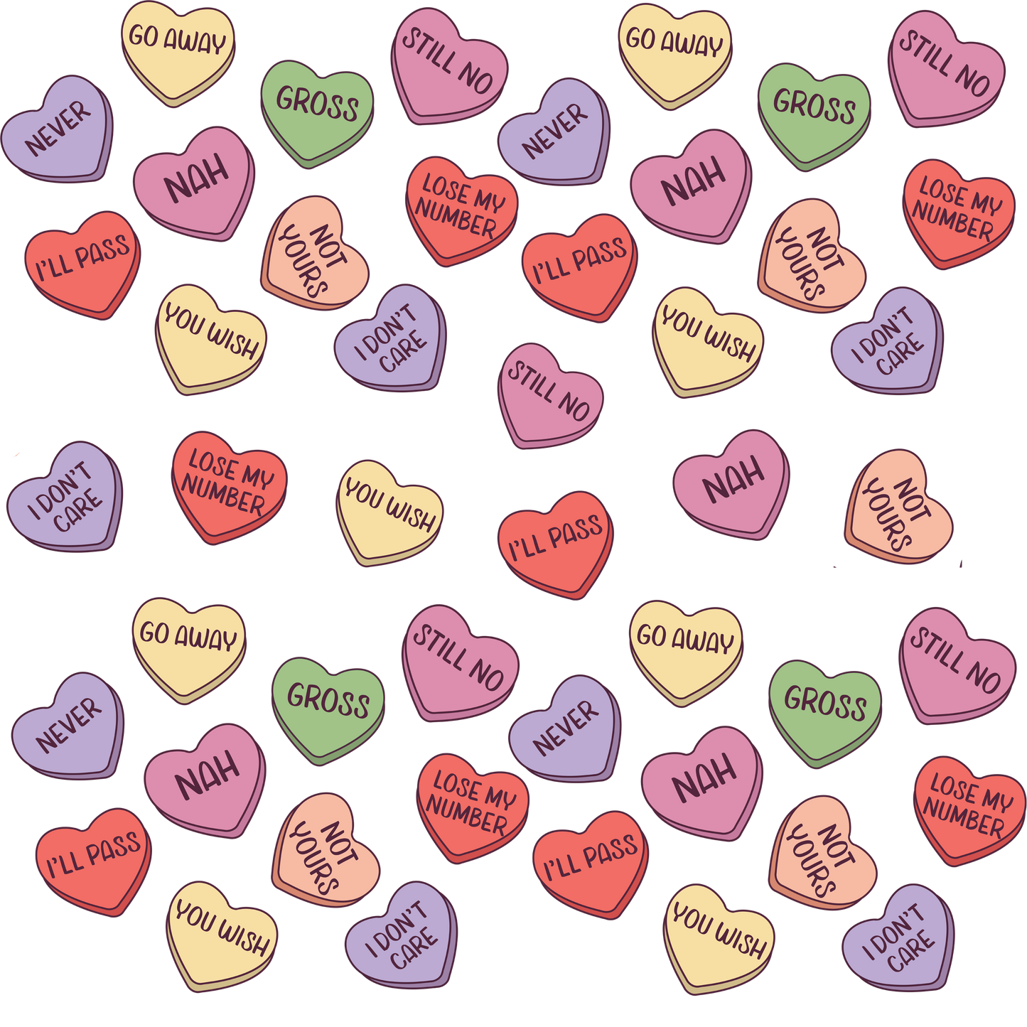 ANTI VALENTINE SHEET