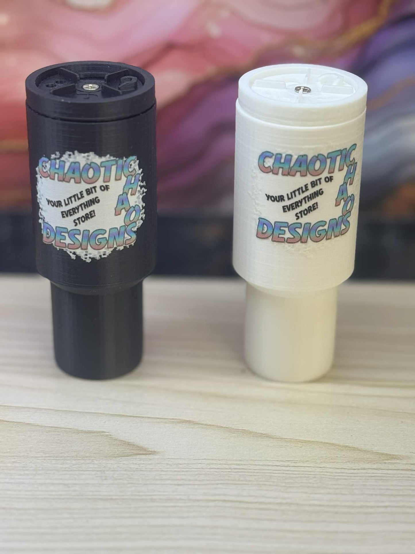 MINI CUP SALT & PEPPER SHAKERS