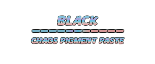 BLACK PIGMENT PASTE