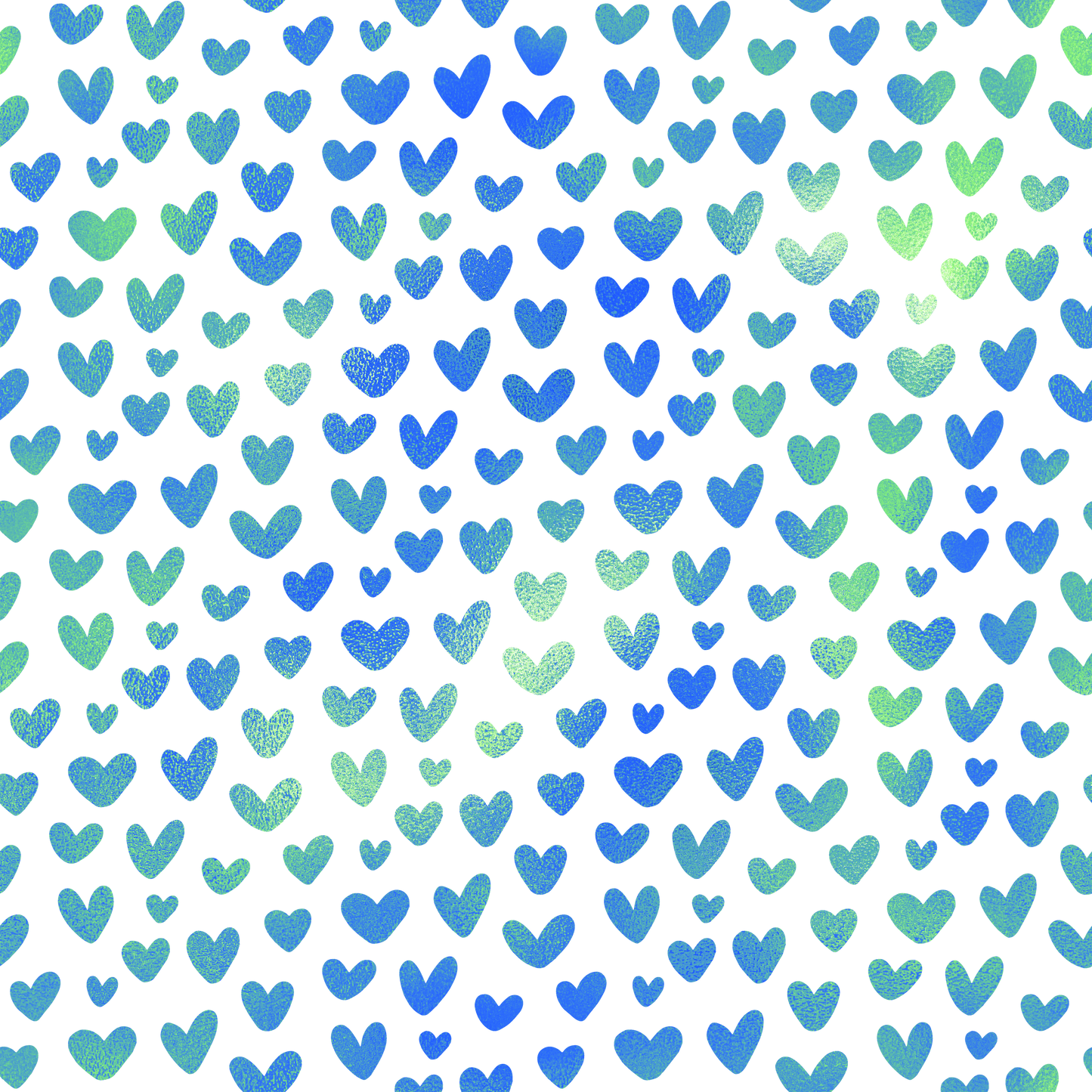 BLUE TEAL HEART SHEET