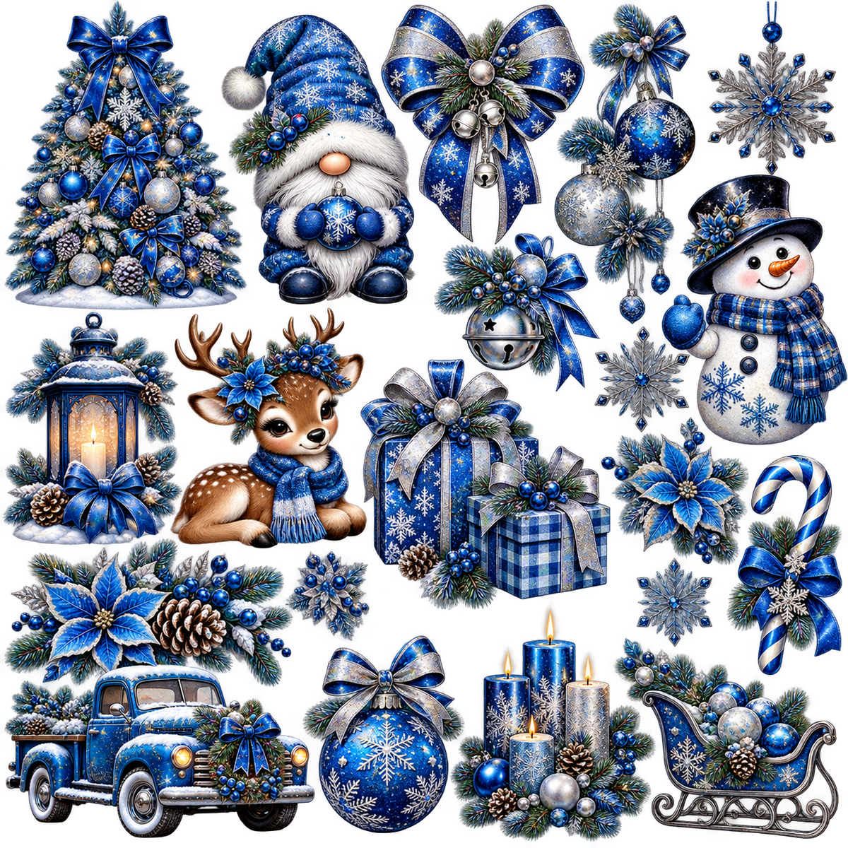 BLUE AND SILVER WINTER