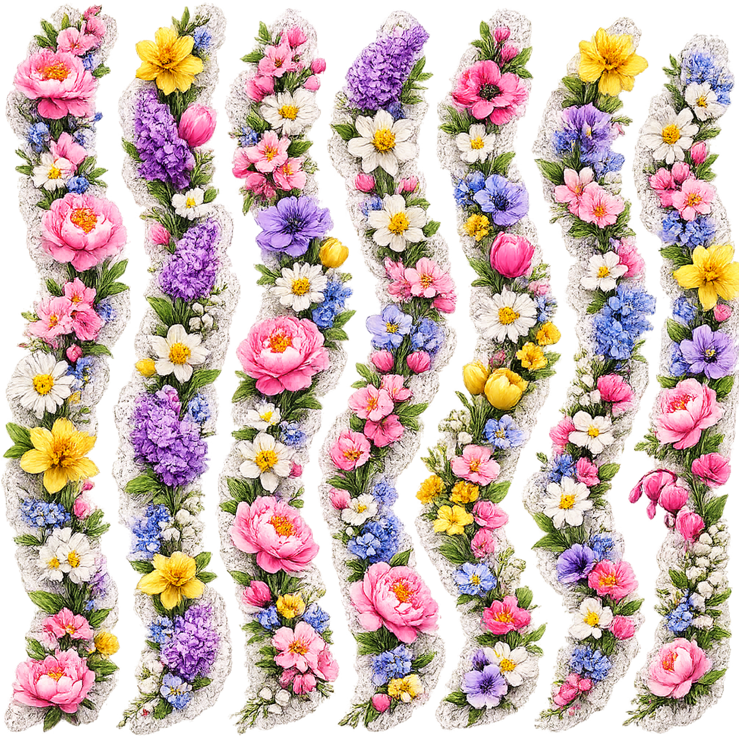 SPRING FLOWER STRIP 2