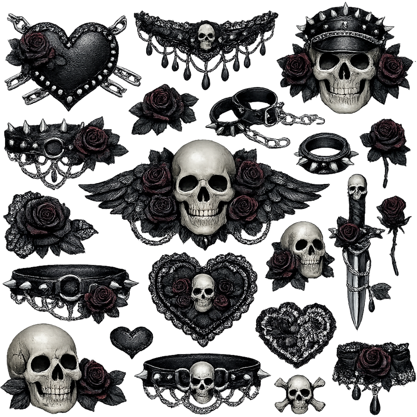 LEATHER AND SKULLS 1