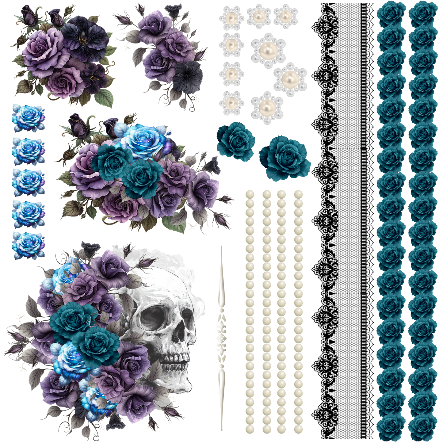 SKULL ELEMENT SHEET 2