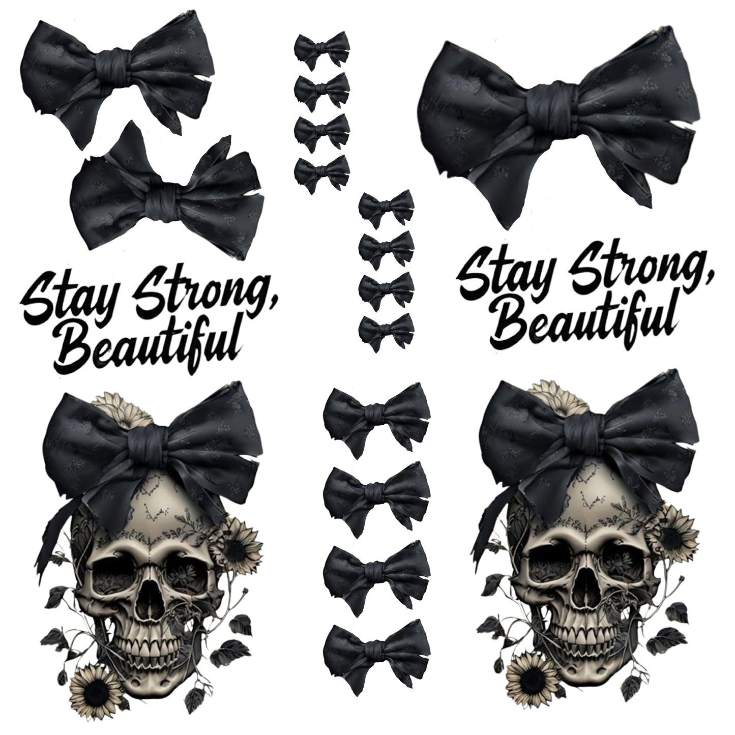 STAY STRONG BEAUTIFUL ELEMENT SHEET