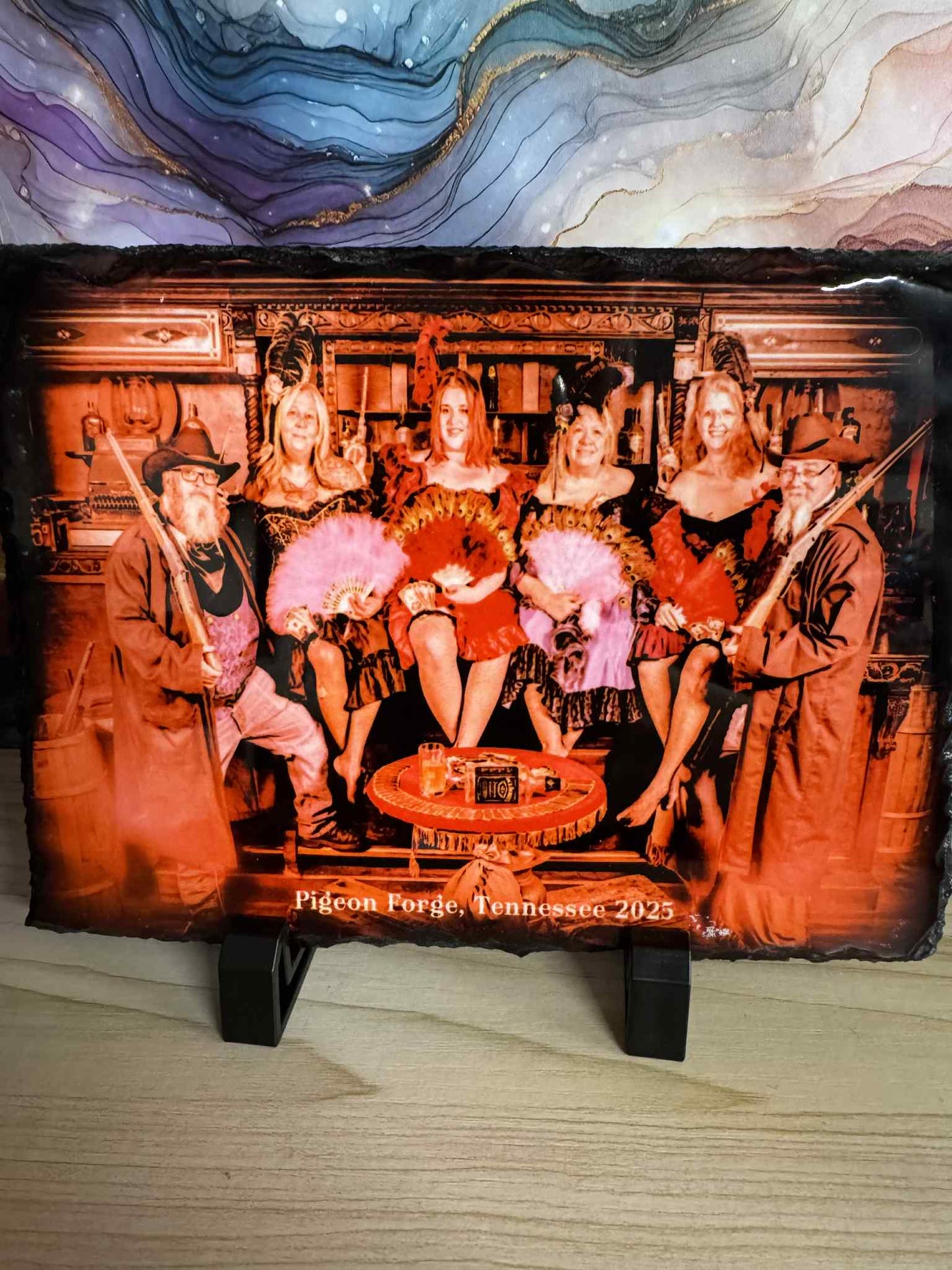 SLATE PHOTO TILES 6" x 8"