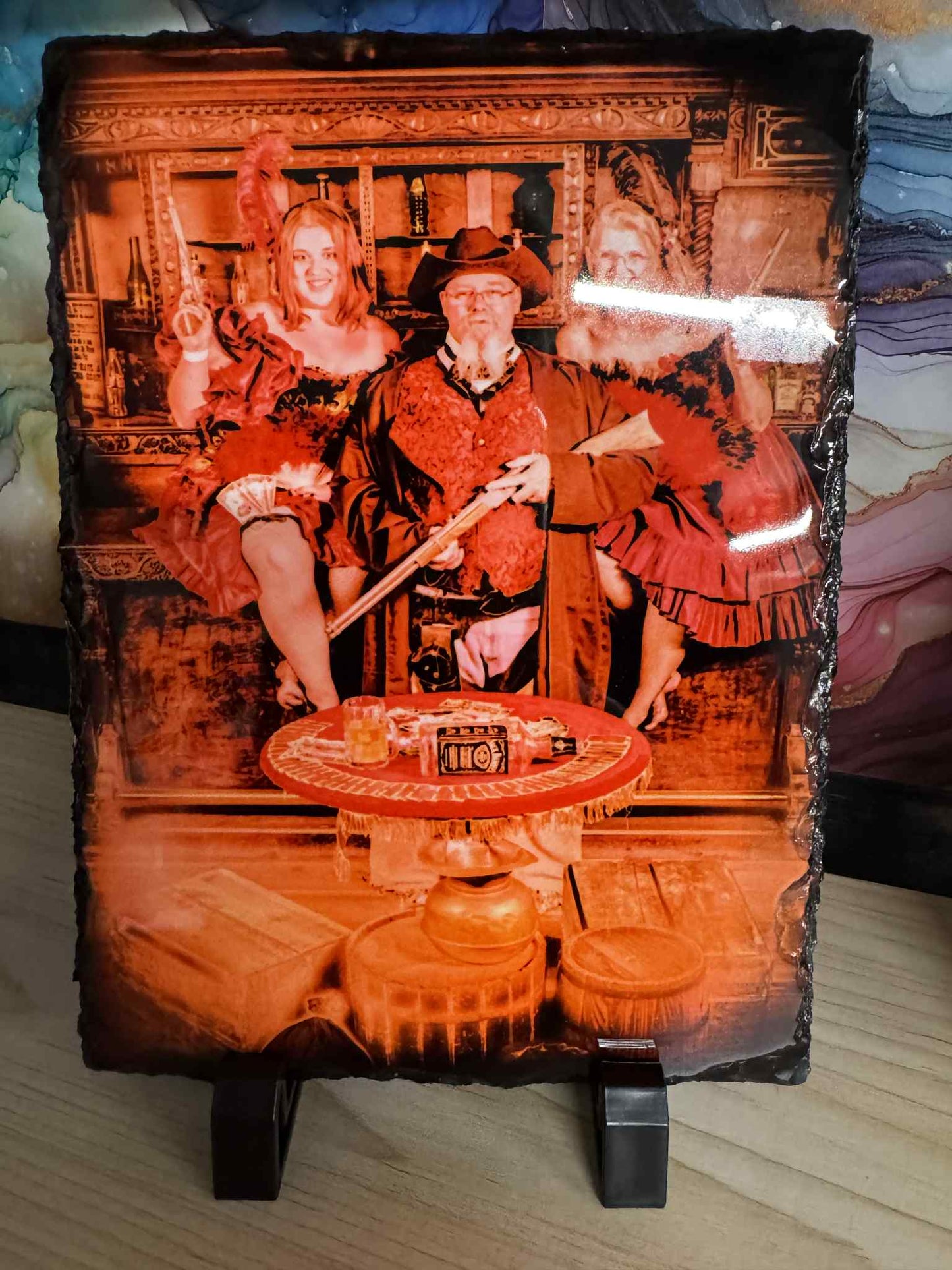SLATE PHOTO TILES 6" x 8"