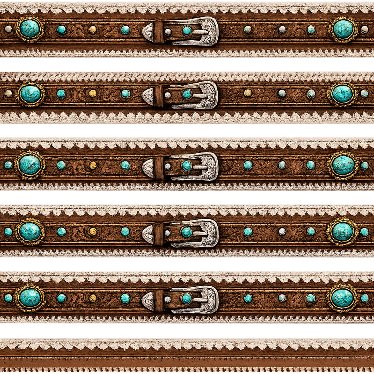 WESTERN LEATHER BELTS 2