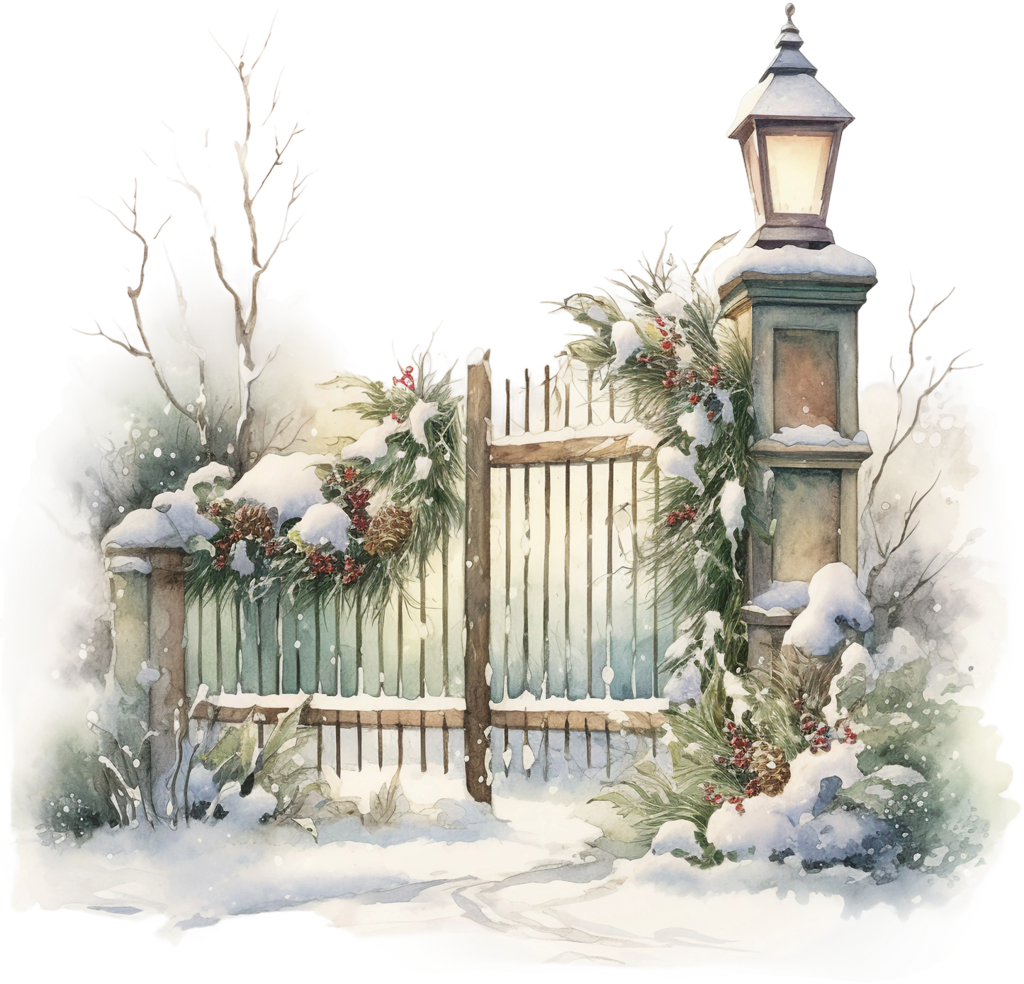 WINTER FENCE 2