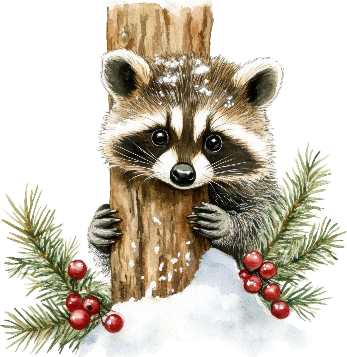WINTER RACCOON