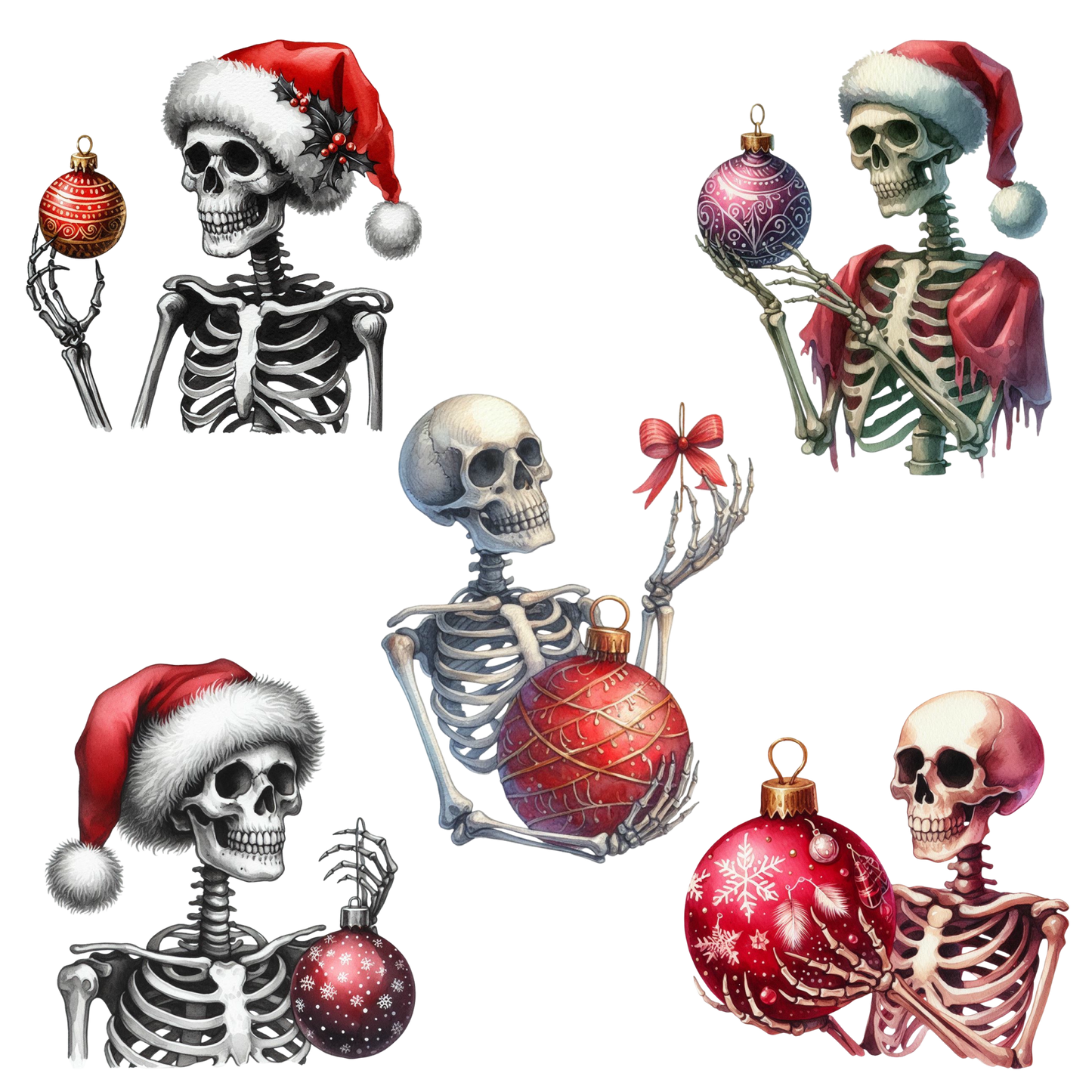 CHRISTMAS SKELLY SHEET