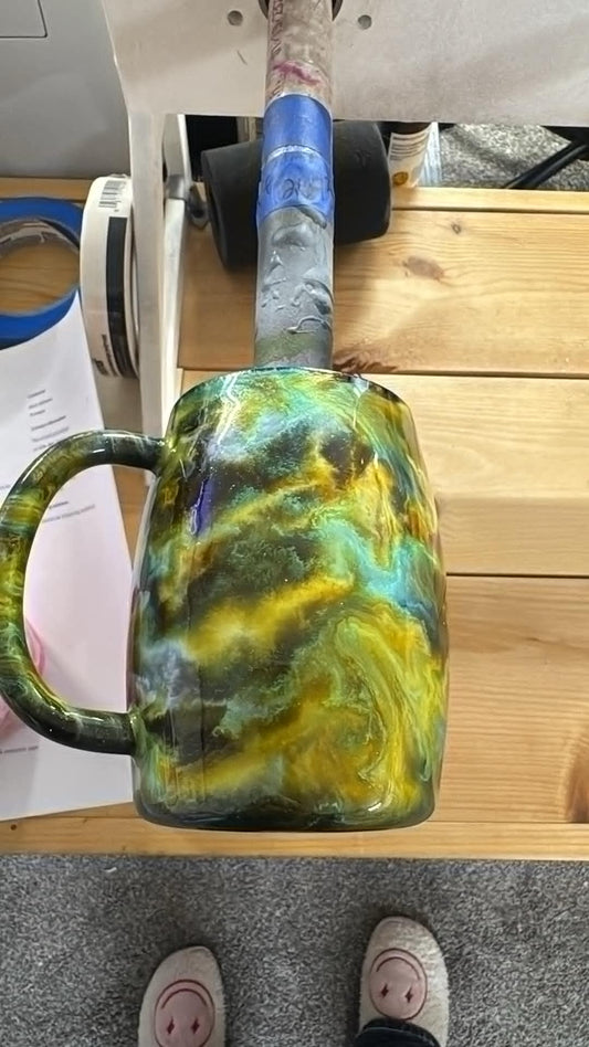 1087 ~ 14oz COFFEE MUG ~ AMY F