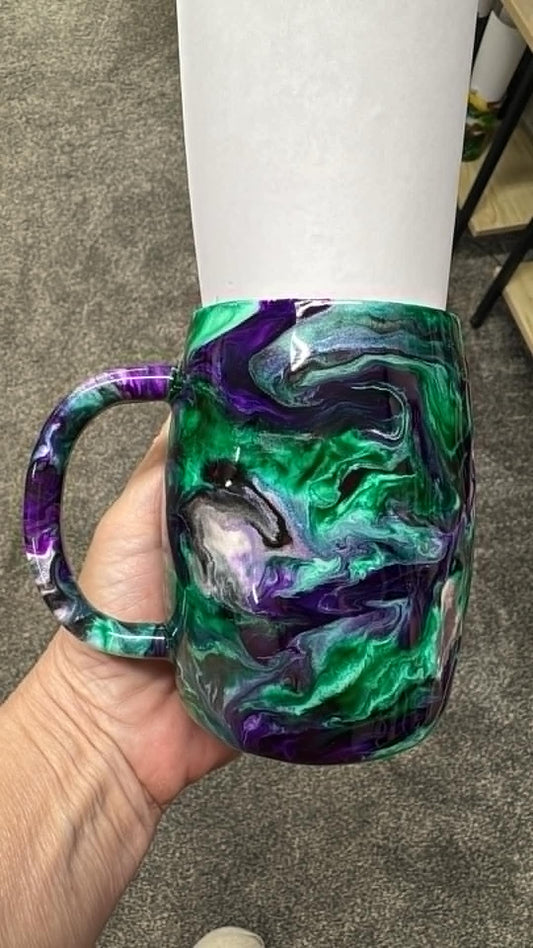 1193 ~ 14oz COFFEE MUG ~ AMBER F