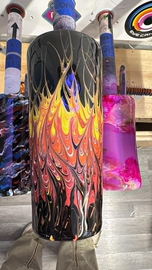 1216 ~ 22oz slim tapered ~ black ~ Dawn M