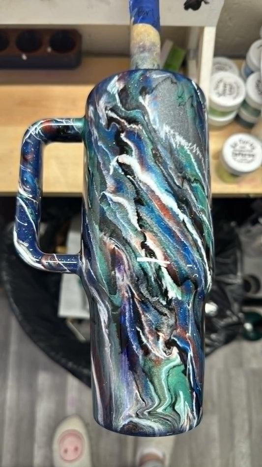 1226 ~ 40oz Big Swig ~ yankee blue ~ BRIAN T