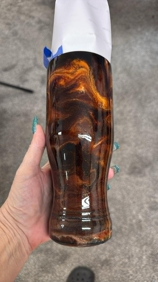 1283 ~ 20oz pilsner ~ black ~ KAREN T