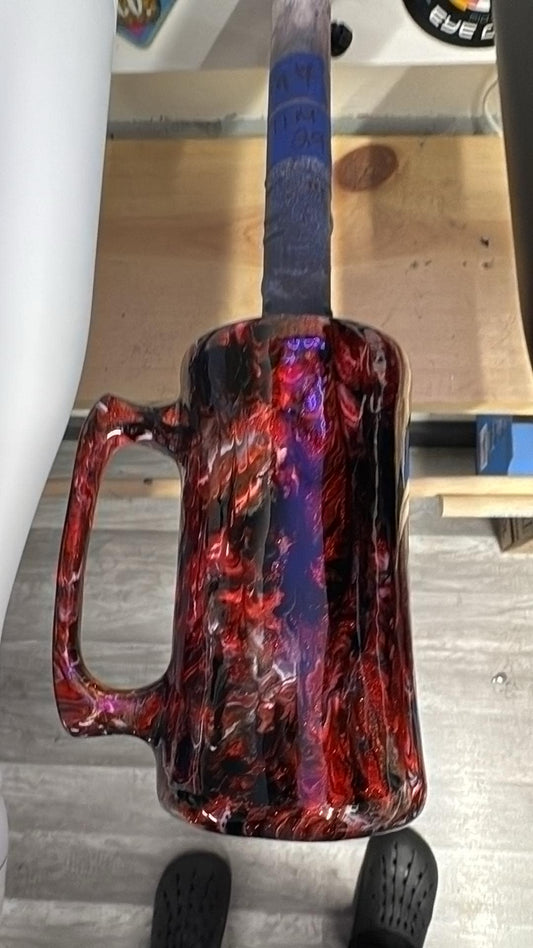 1297 ~ 20oz beer mug ~ black ~ TIM T