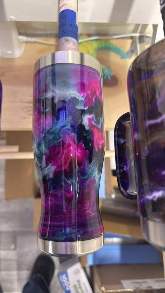 1374 ~ 20oz Pilsner ~ purple Natalie A