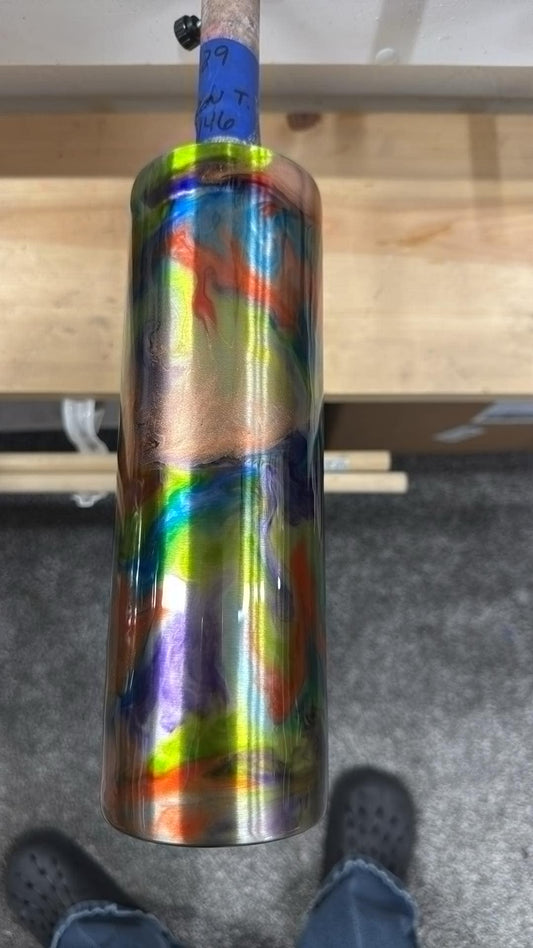 1429~ 30oz Skinny ~ STAINLESS ~ karen t