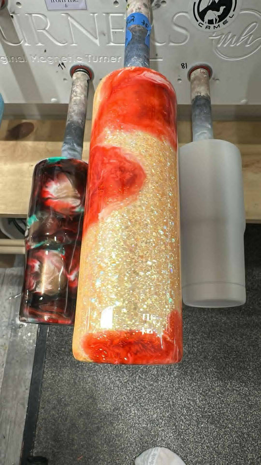 1582 ~ 30oz DUO ~ tangerine frost ~ Jenn P