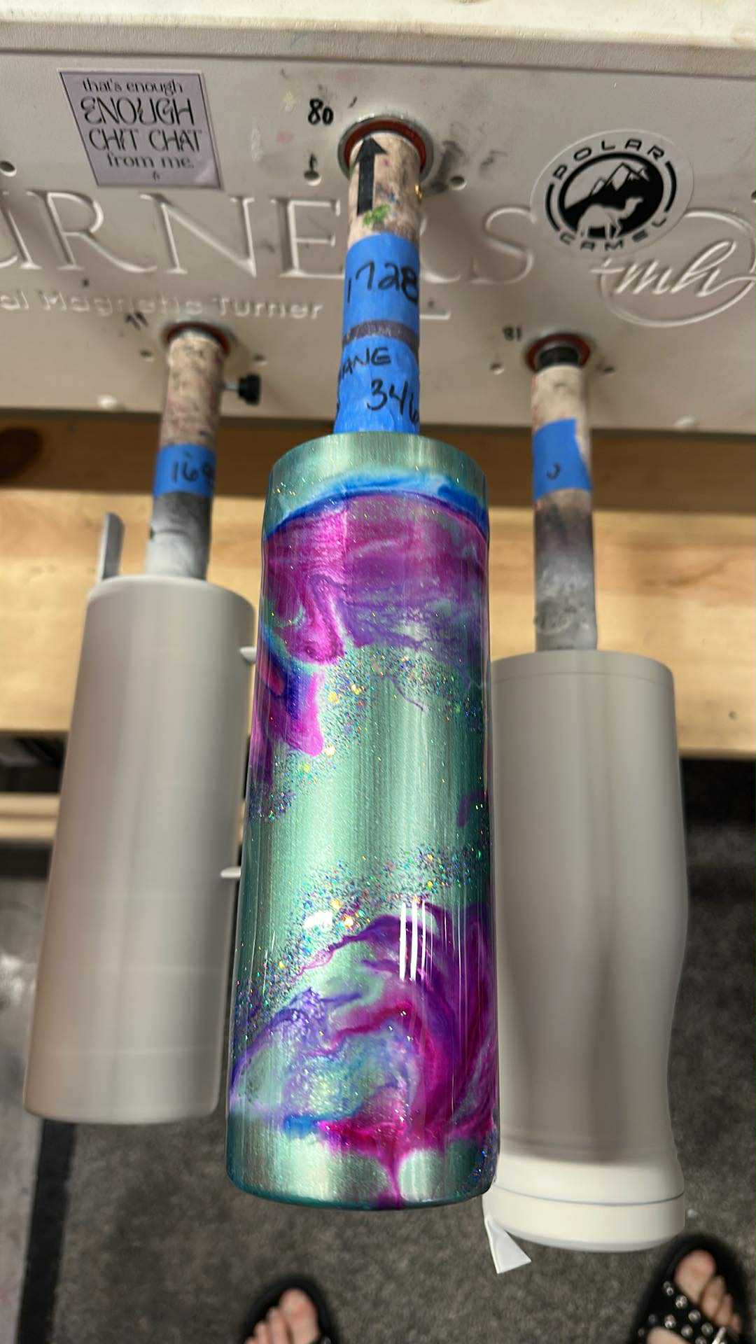 1728 ~ 20oz Skinny ~ STAINLESS ~ DIANE W