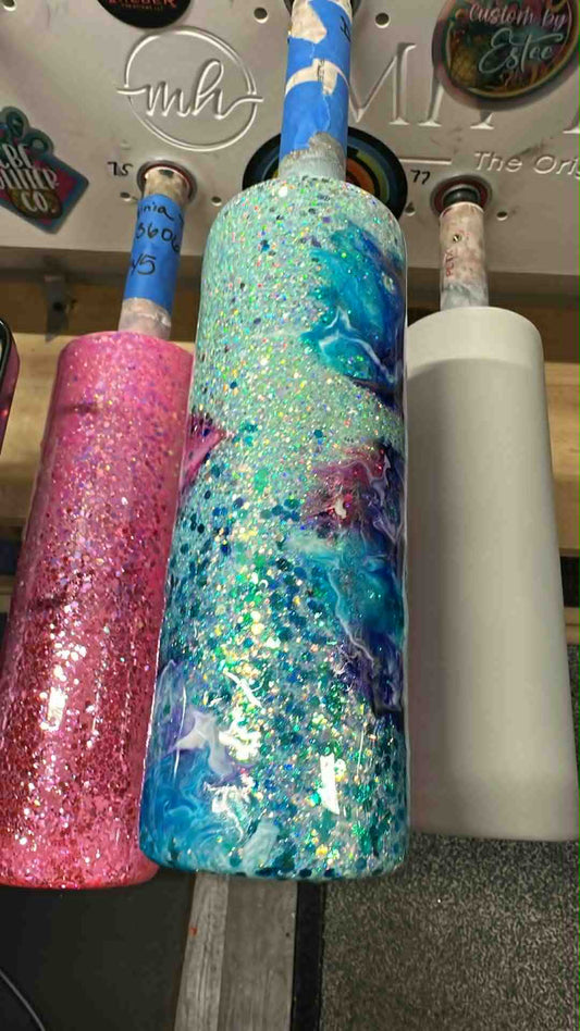 1744 ~ 20oz Skinny ~ king tide/ at the disco ombre Diane W