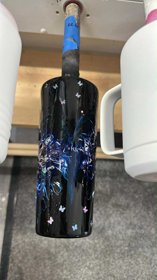 1791 ~ 22oz slim tapered ~ BLACK ~ diane w