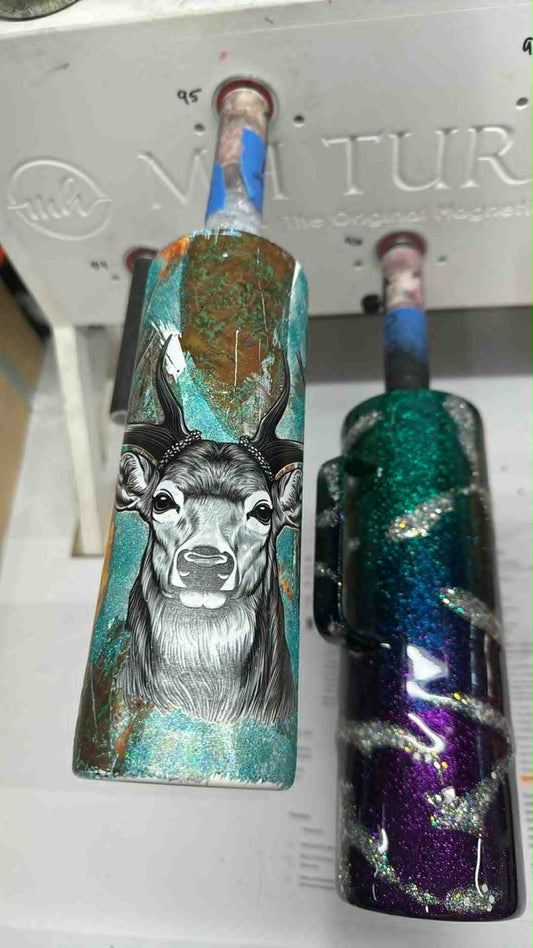 1900 ~ 20oz Skinny Duo ~ MIXED MEDIA ~ ANGELA C
