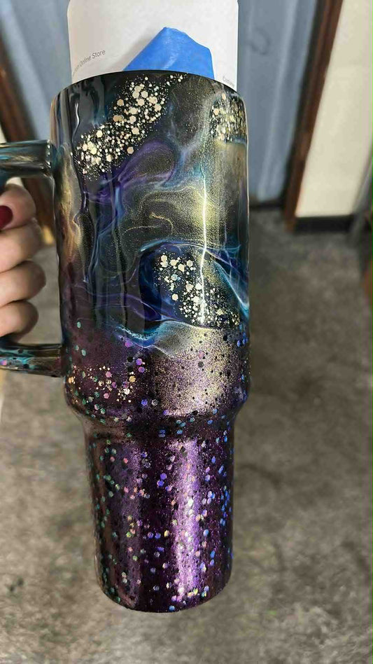 1974 ~ 40oz TRAVELER BLACK ~ jenn p