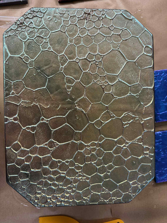1990 ~ 9" x 12" WOOD SIGN ~ DRAGONSCALE