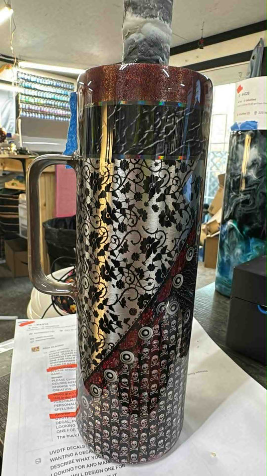 2045 ~ 30oz SKINNY HOGGDLE ~ NIKI C