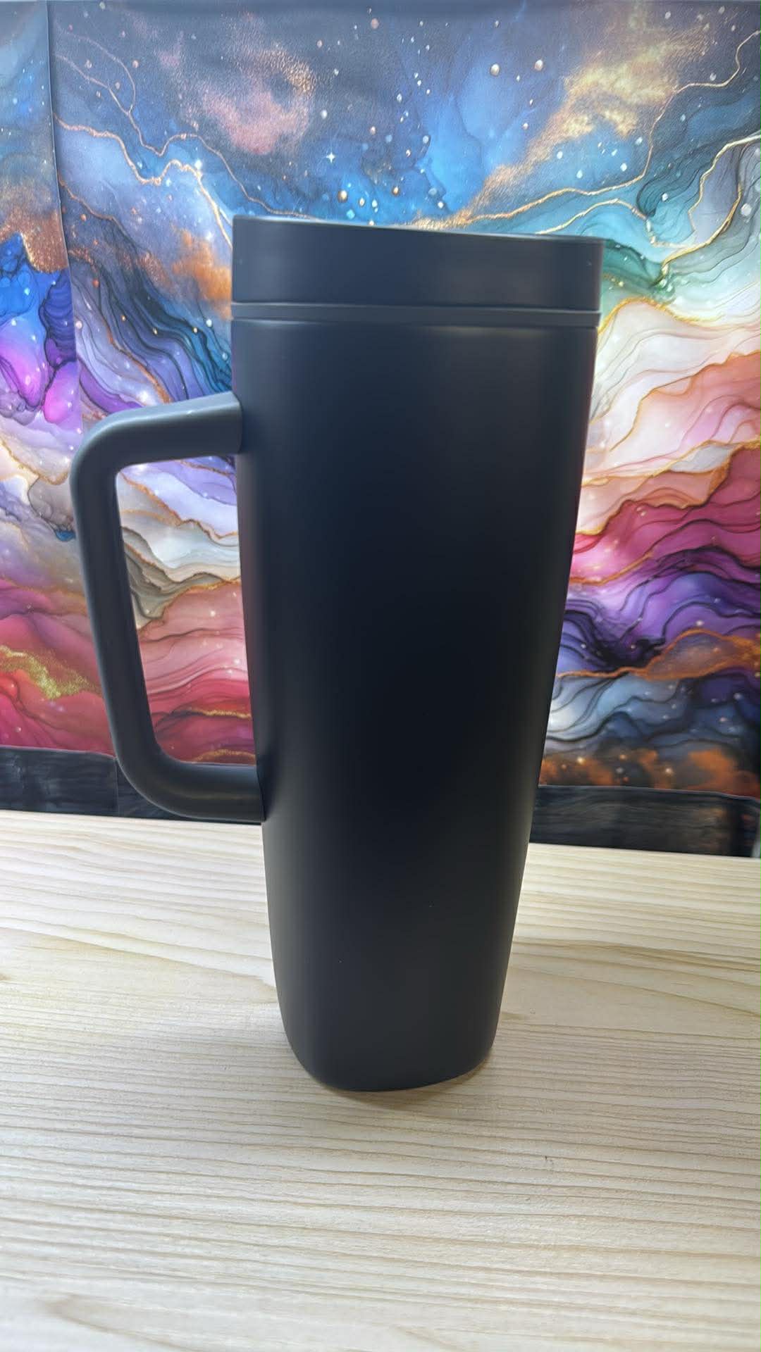 2531 ~ 24oz OWALA SMOOTH SIP WITH HANDLE ~ BLACK