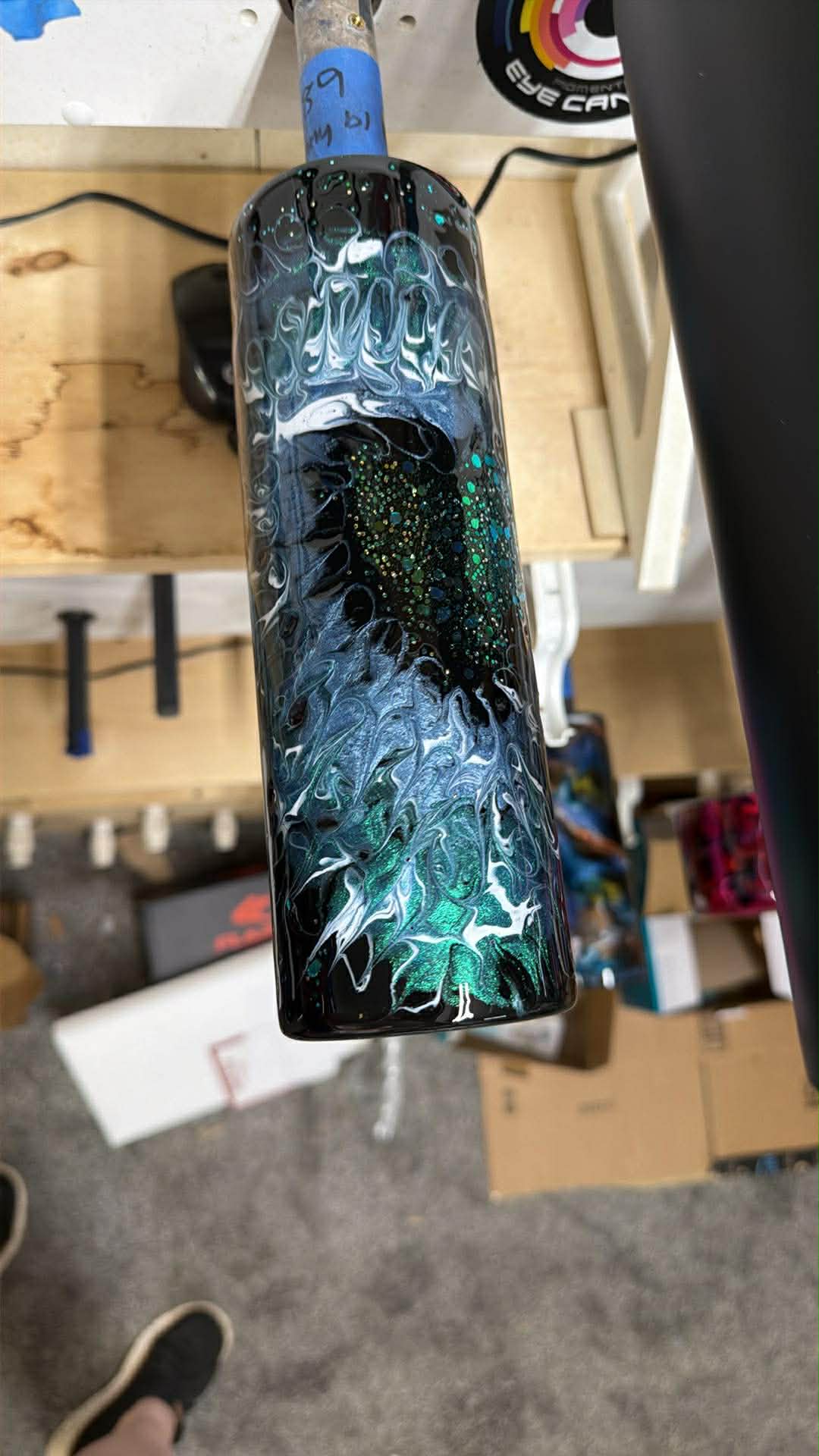 RAW BASE ~ 2589 ~ 30oz SKINNY ~ heart boujee