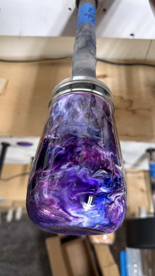 2696 - 16oz GLASS FOAMING SOAP DISPENSER - JAIME S