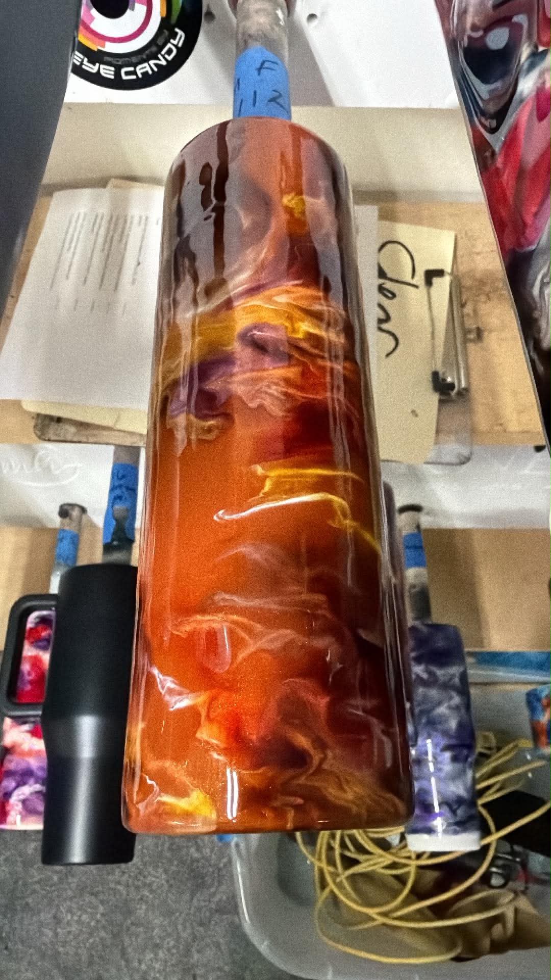 2711 ~ 30oz Skinny ~ GLAZE ~ BURNT COPPER ~ KIM F