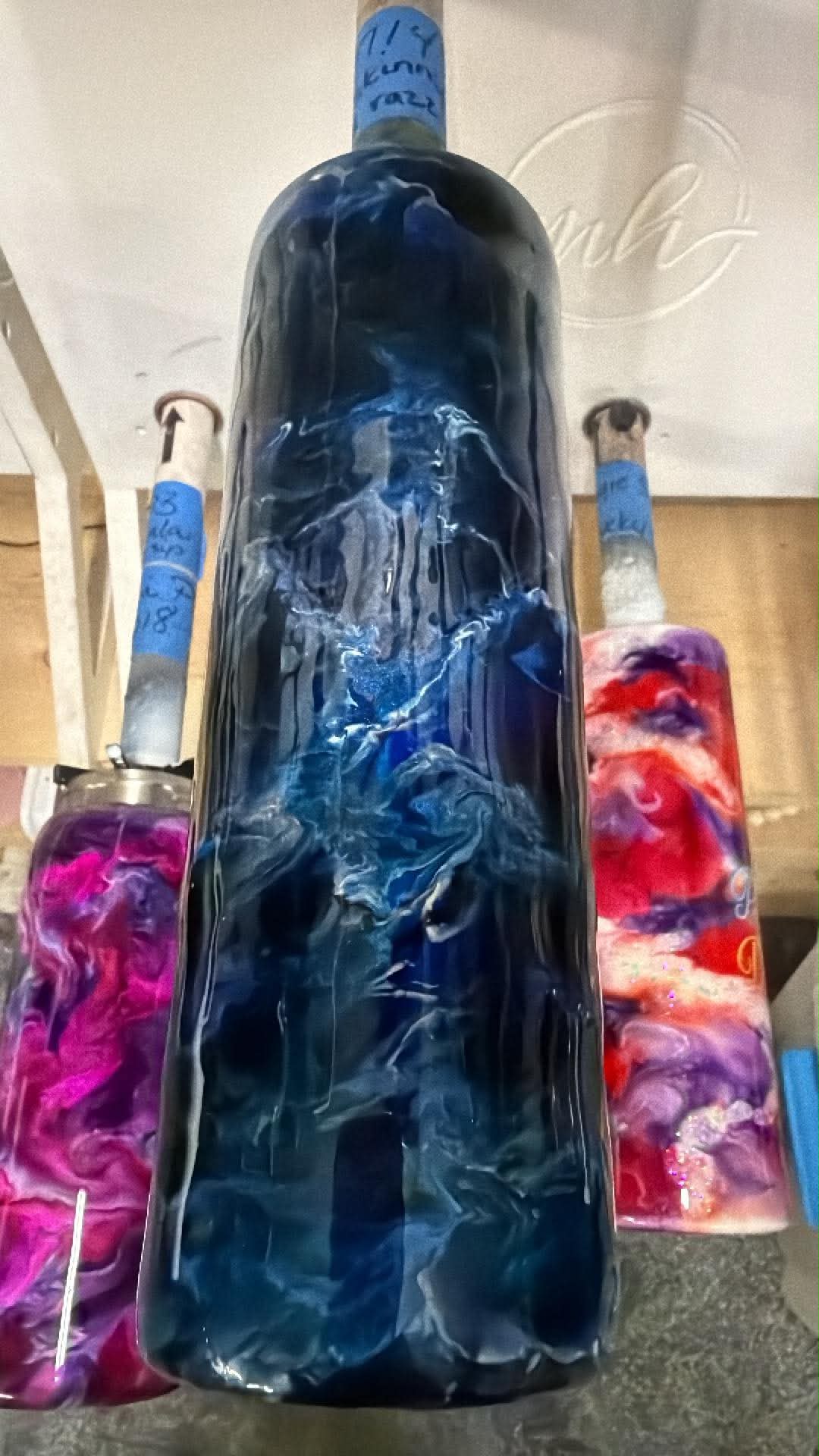 2714 ~ 30oz Skinny ~ GLAZE ~ BLUEBERRY RASPBERRY RUSH
