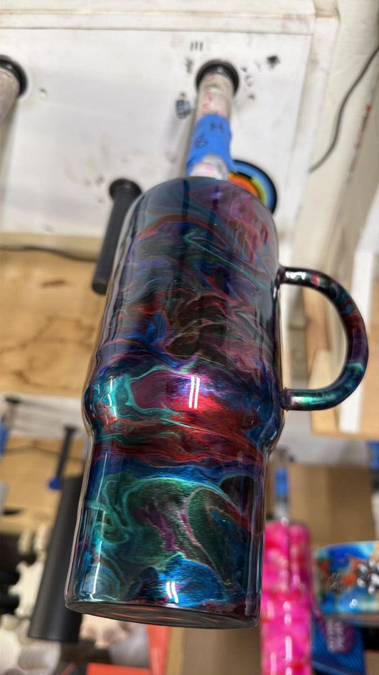 2730 ~ 24oz travel mug TIPSY ~ carrie m