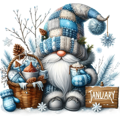 12 MONTH GNOME SET