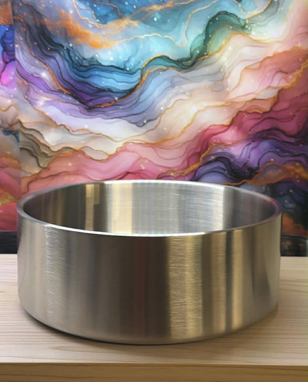 2692 ~ 64oz DOG BOWL ~ BLACK