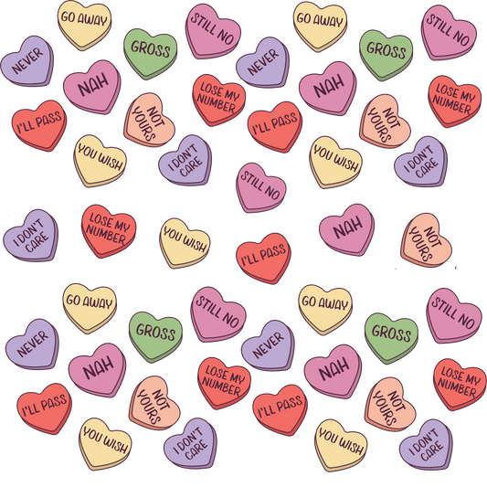 ANTI VALENTINE SHEET